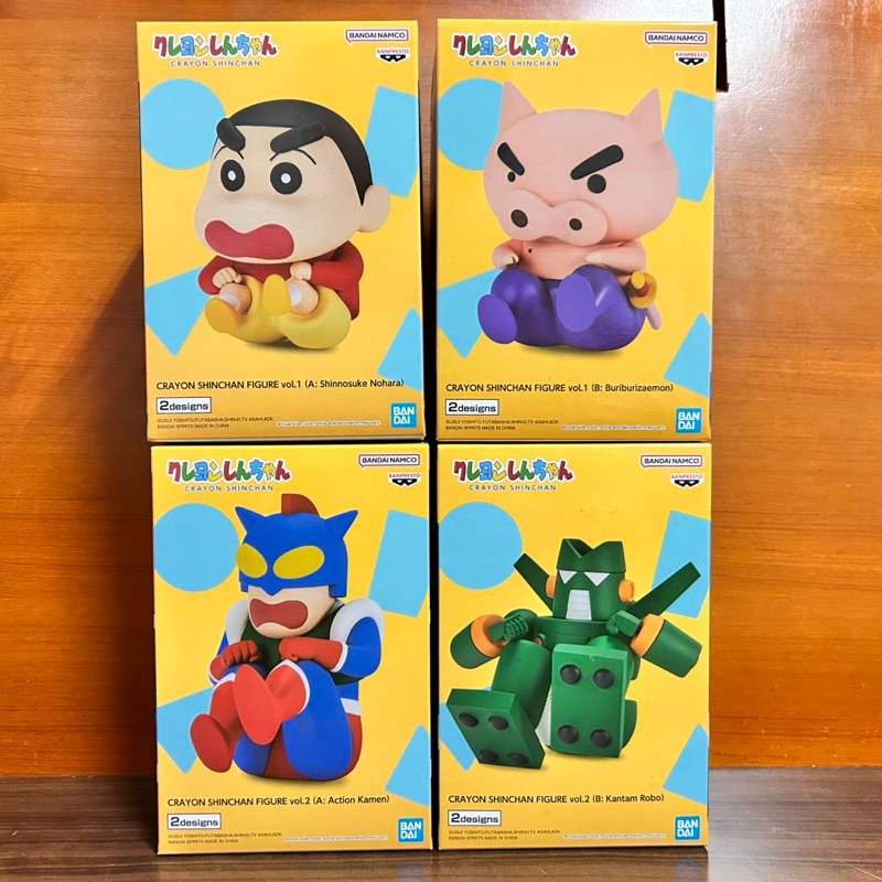 【阿皮小舖】二手現貨 代理正版 萬代BP景品 蠟筆小新 屁股走路  模型 公仔 屁屁走路 四款 一套-細節圖6