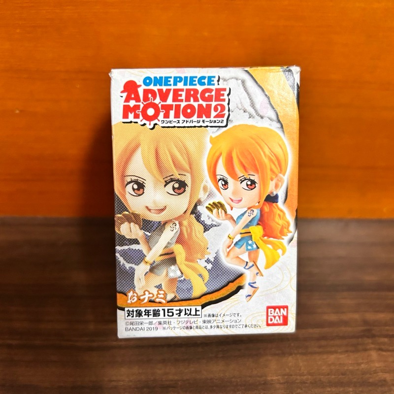 【阿皮小舖】二手現貨 海賊王 航海王 娜美 和之國 盒玩 公仔ADVERGE MOTION2 ONE PIECE Q版-細節圖3