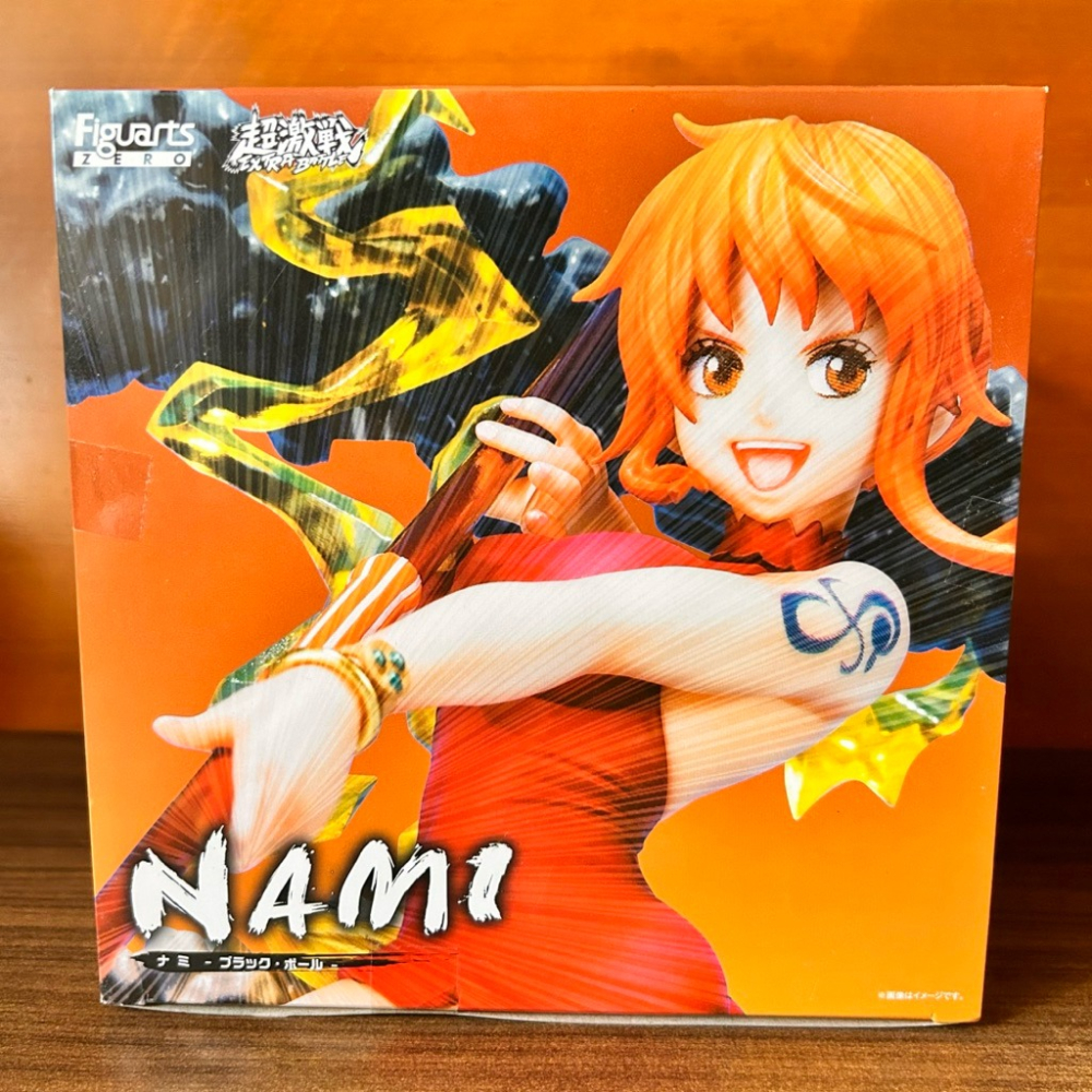 【阿皮小舖】二手現貨 代理版 綠貓 Figuarts ZERO 超激戰 娜美 天候棒 黑球 雷雲鏈 蛋糕島-細節圖6