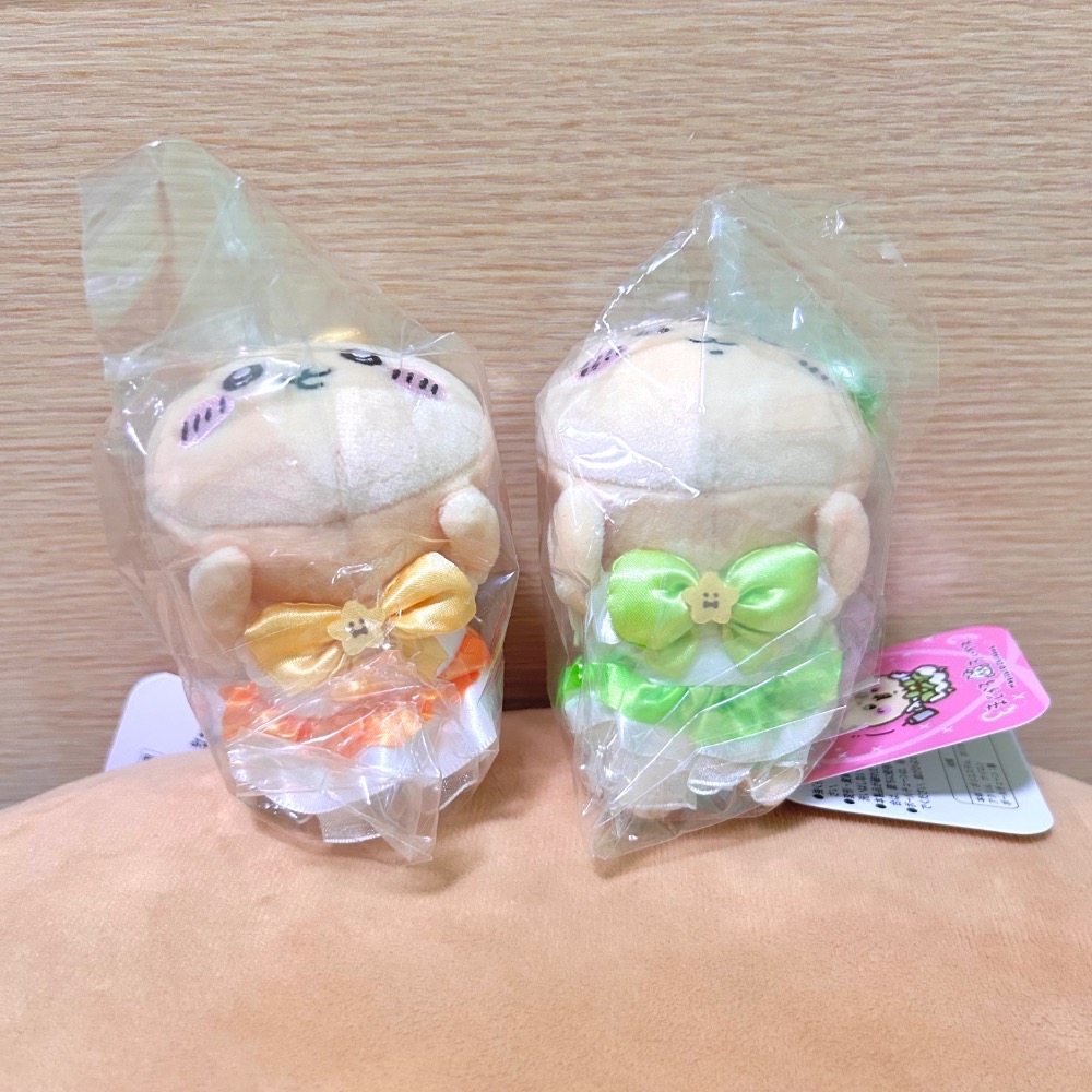 【阿皮小舖】日本現貨 全新未拆 吉伊卡哇  ちいかわ chiikawa 魔法少女趴姿 吊飾玩偶 吊娃 烏薩奇&栗子饅頭-細節圖3