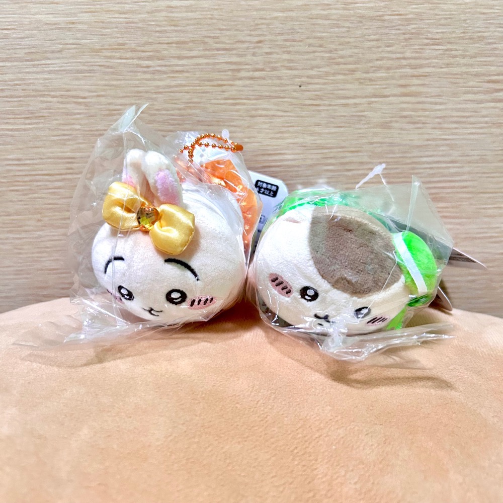 【阿皮小舖】日本現貨 全新未拆 吉伊卡哇  ちいかわ chiikawa 魔法少女趴姿 吊飾玩偶 吊娃 烏薩奇&栗子饅頭-細節圖4
