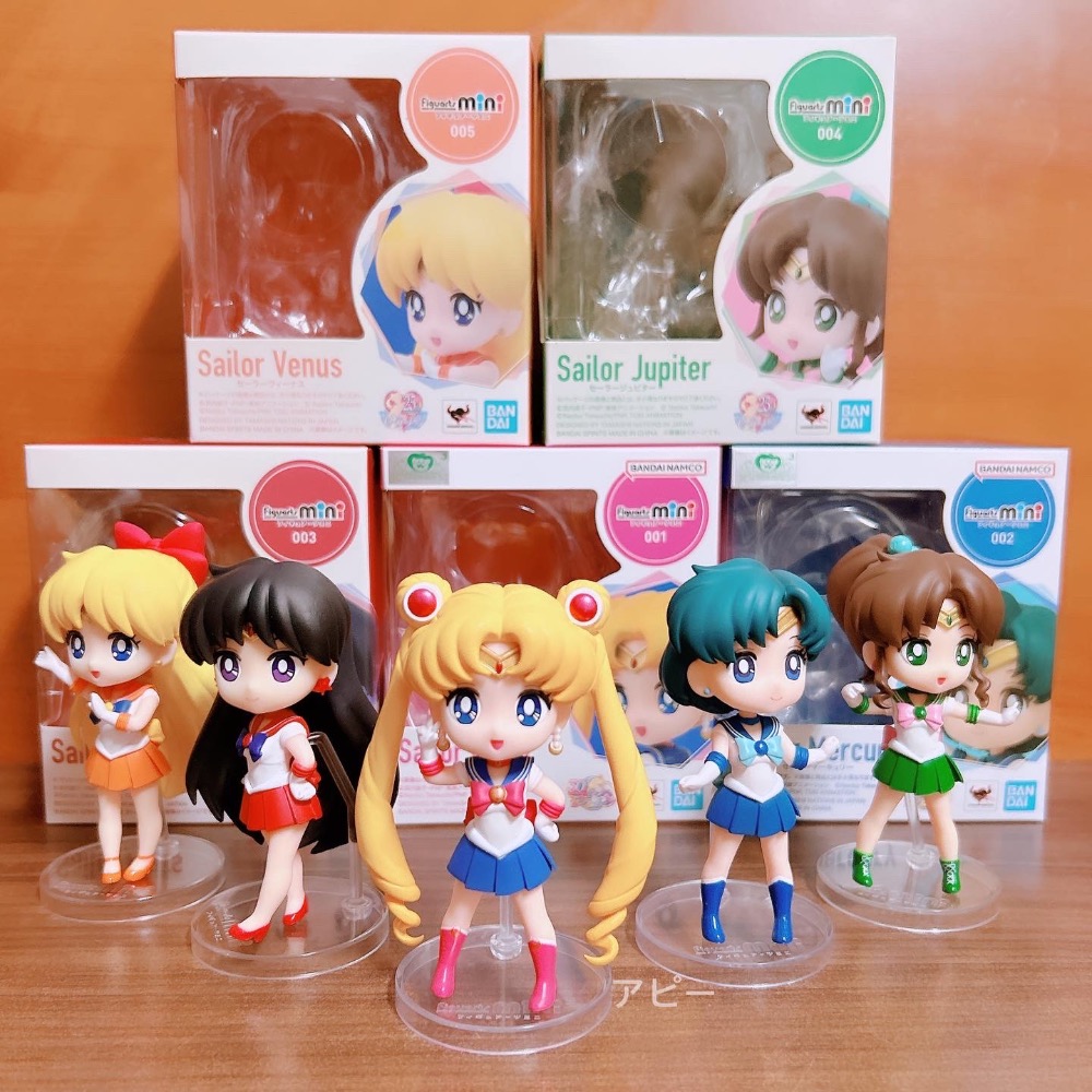 【阿皮小舖】二手正版現貨 美少女戰士 Figuarts MINI BANDAI 萬代 可動 公仔-細節圖2