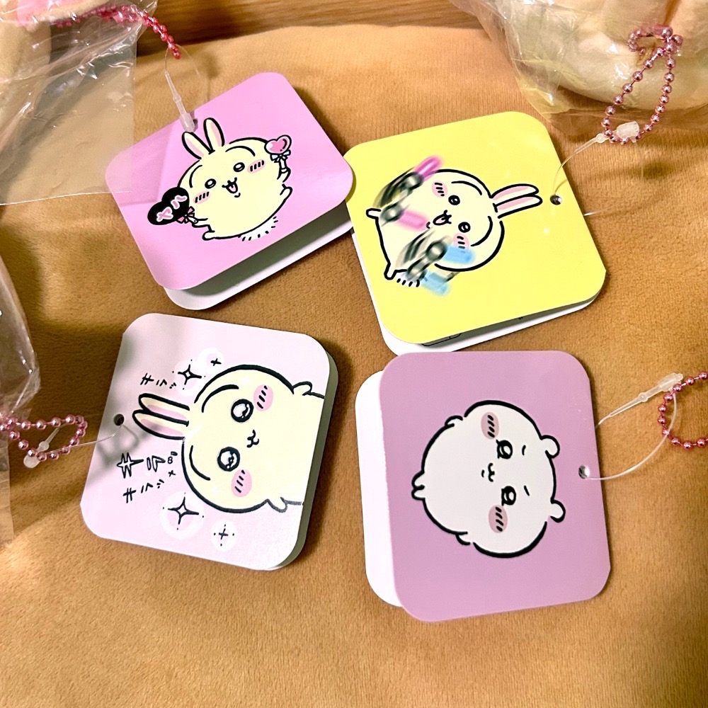 【阿皮小舖】日本現貨 吉伊卡哇 應援兔 大眼兔 淚眼兔 眼藥水兔 烏薩奇 賊笑吉伊 吊娃 吊飾 娃娃 四隻合售-細節圖3