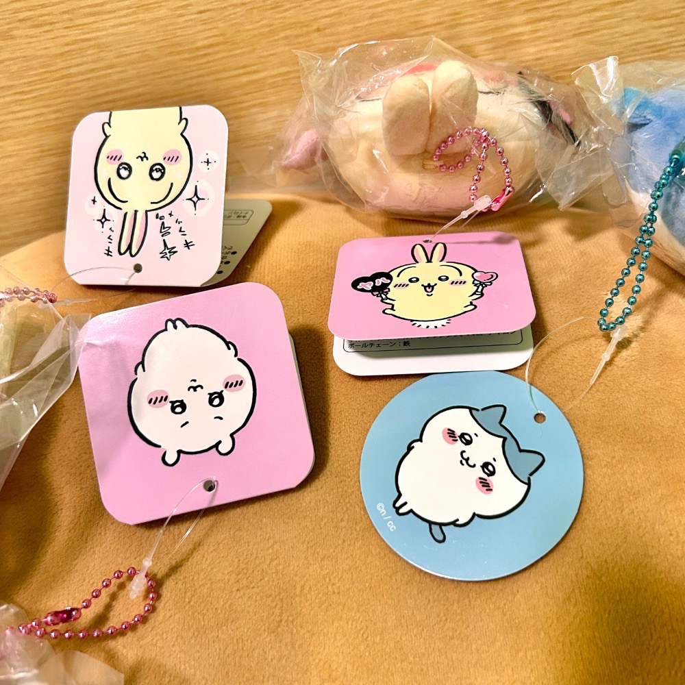 【阿皮小舖】日本現貨 吉伊卡哇 應援兔 大眼兔 淚眼兔 眼藥水兔 賊笑吉伊 賊笑小八 四隻合售-細節圖3