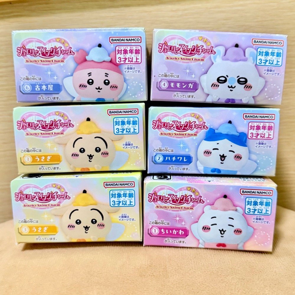 【阿皮小舖】日本全新現貨 吉伊卡哇 花仙子 盒玩 吊飾 六款合售 無栗子饅頭-規格圖2
