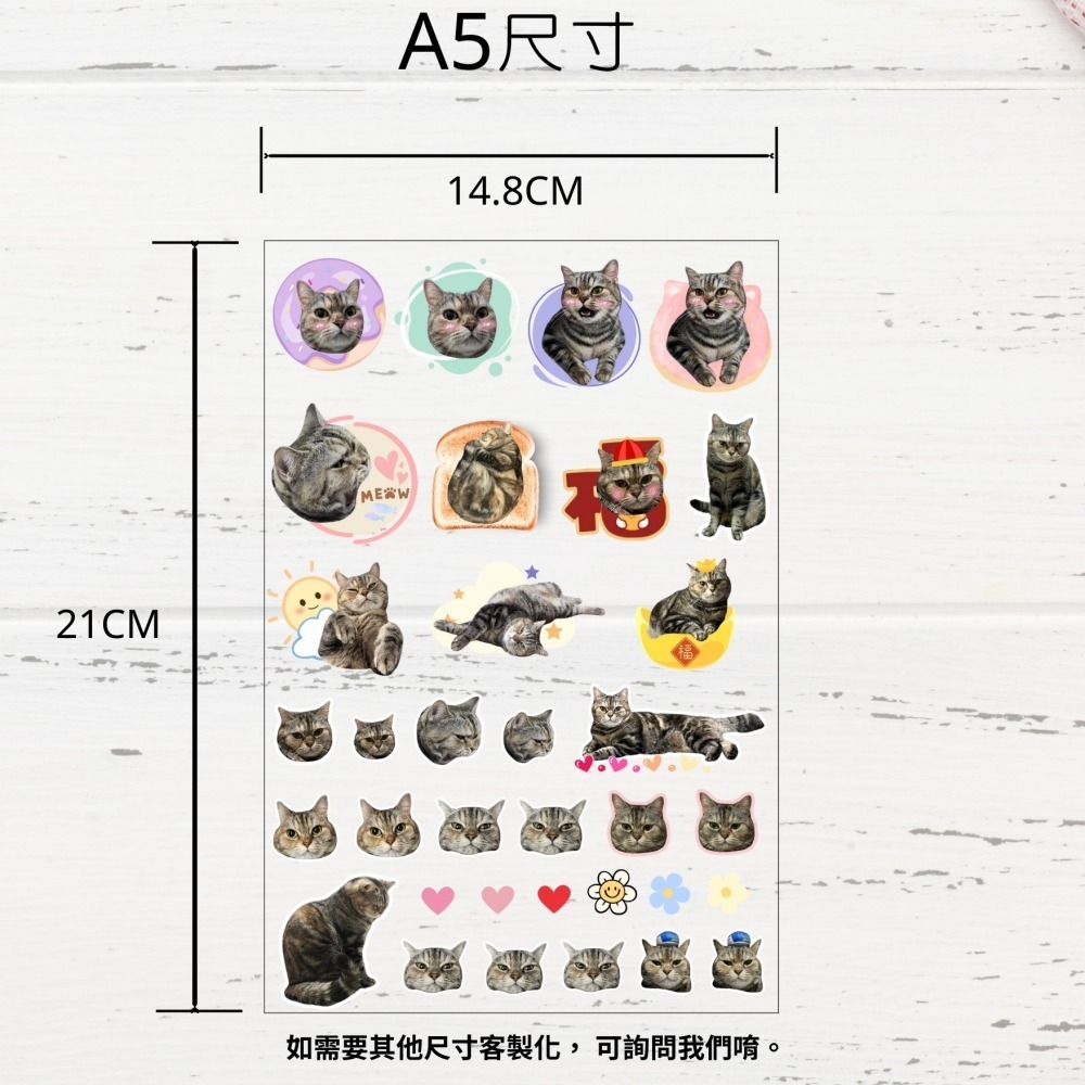 【客製化】立體水晶貼紙 一張-細節圖8