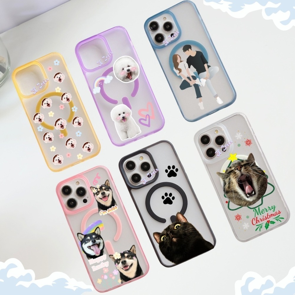 來圖訂製 客製化 磁吸糖果防摔殼-細節圖2