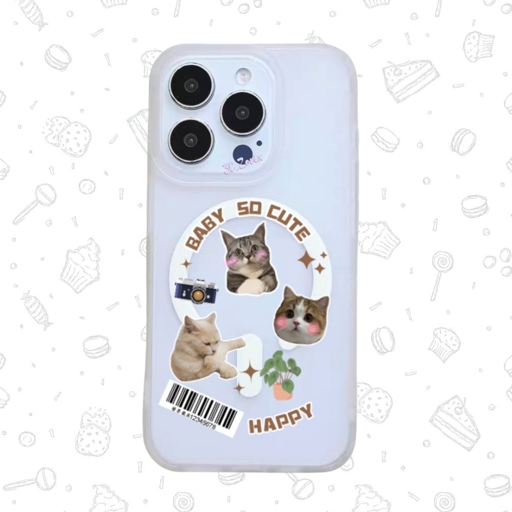 來圖訂製 客製化 磁吸糖果防摔殼-細節圖6