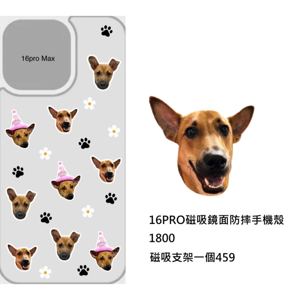 來圖訂製 客製化 磁吸鏡面防摔殼 (客訂專屬設計)-規格圖5