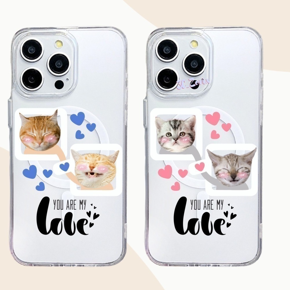 來圖訂製 客製化 情侶手機殼 訂製商品 磁吸霧感防摔殼 照片客製化 創意禮品推薦-細節圖5