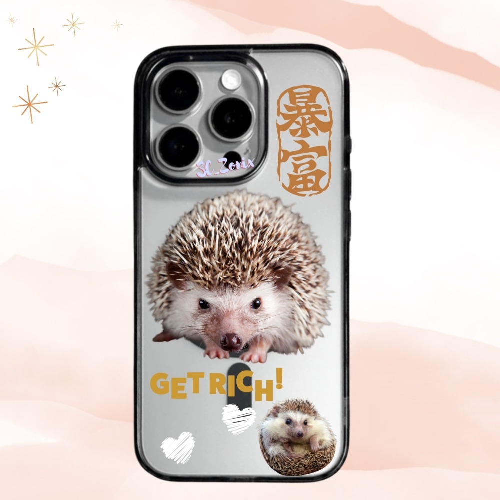 客製化商品 磁吸霧感黑框防摔殼 照片客製化-細節圖6