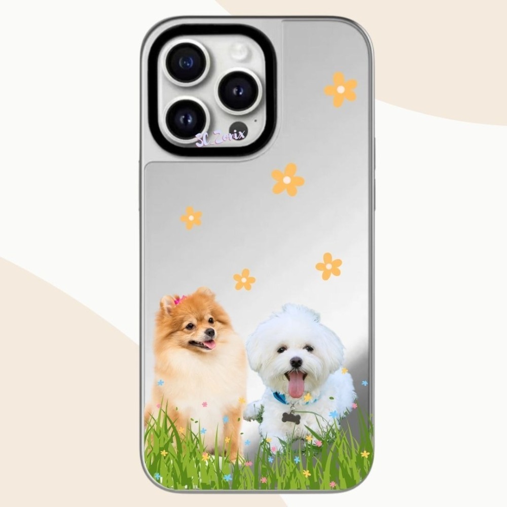 來圖訂製 客製化商品 磁吸鏡面銀框防摔殼 照片客製化 創意禮品推薦-細節圖5