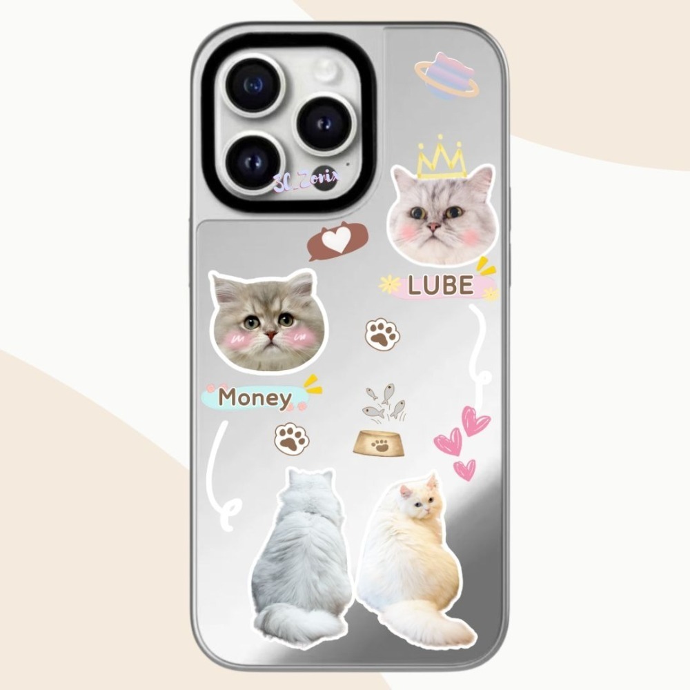 來圖訂製 客製化商品 磁吸鏡面銀框防摔殼 照片客製化 創意禮品推薦-細節圖6