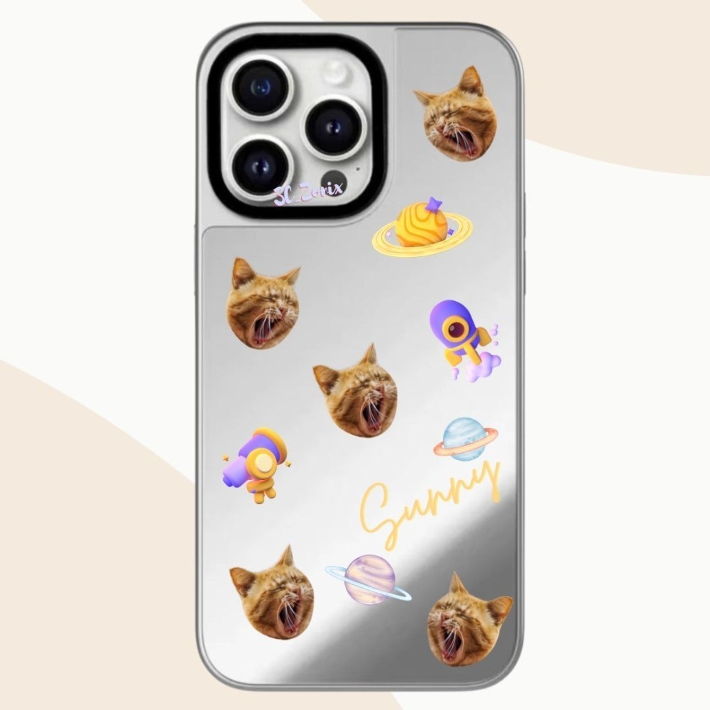 來圖訂製 客製化商品 磁吸鏡面銀框防摔殼 照片客製化 創意禮品推薦-細節圖8