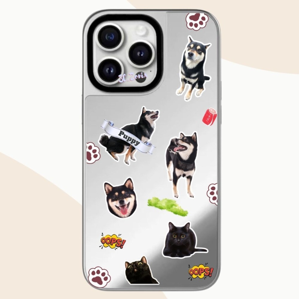 來圖訂製 客製化商品 磁吸鏡面銀框防摔殼 照片客製化 創意禮品推薦-細節圖9