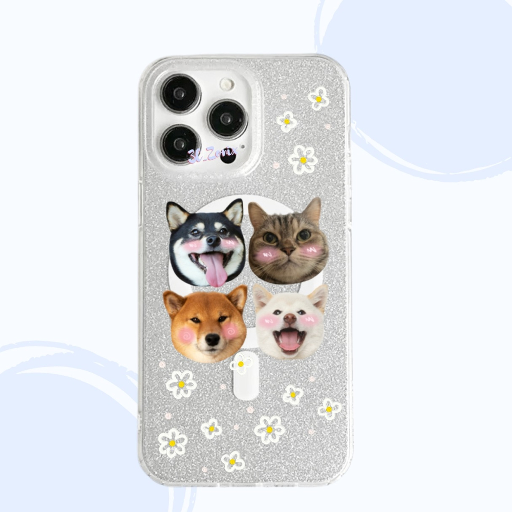 來圖訂製 客製化商品 磁吸閃銀防摔殼 照片客製化-細節圖8