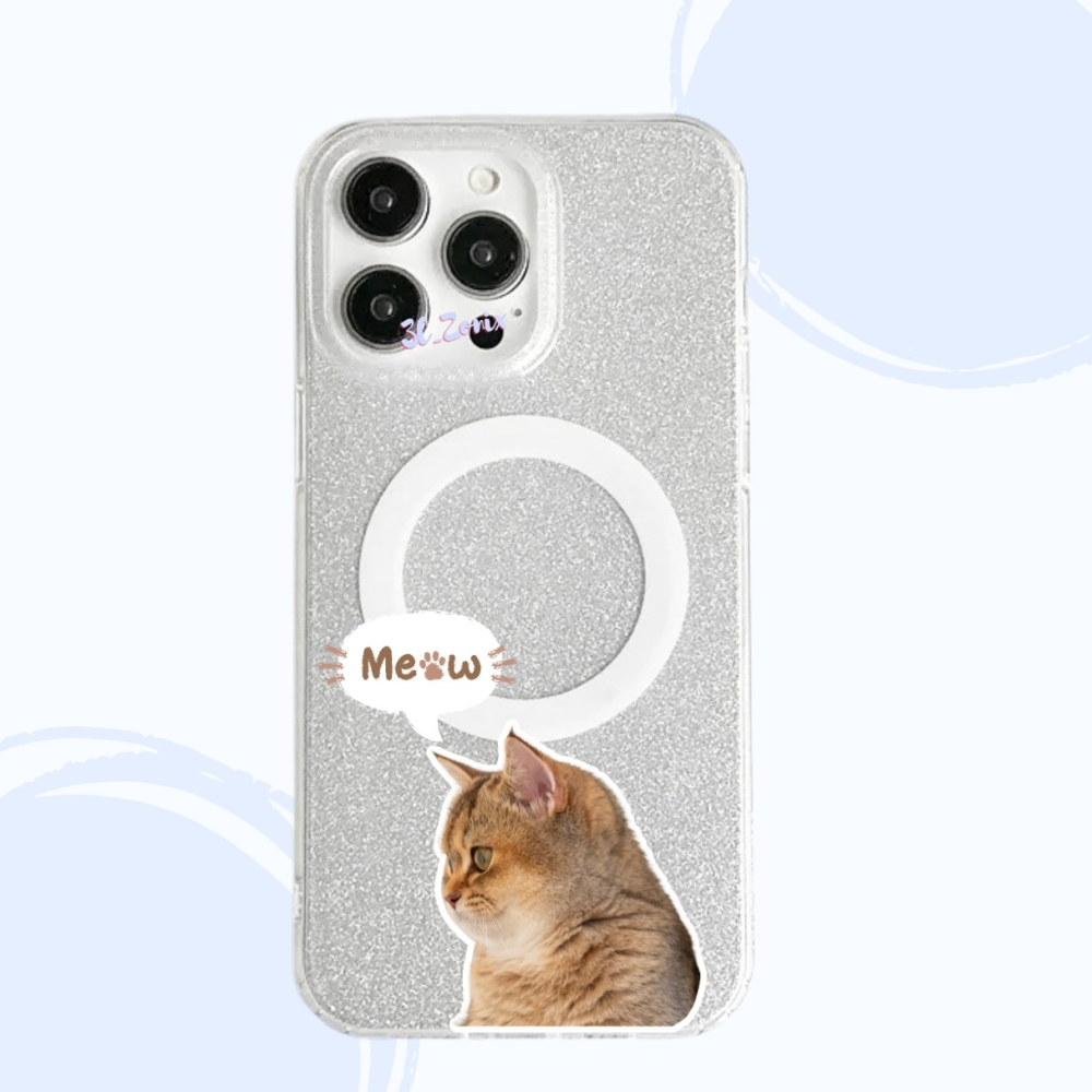 來圖訂製 客製化商品 磁吸閃銀防摔殼 照片客製化-細節圖10