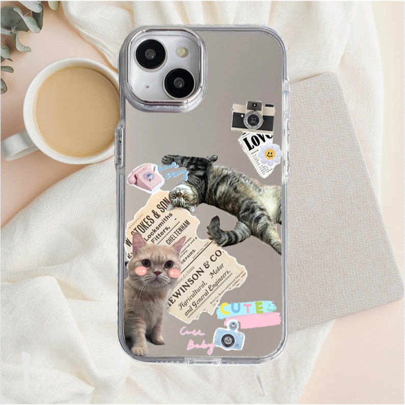 來圖訂製 客製化 鏡面防摔殼-細節圖3