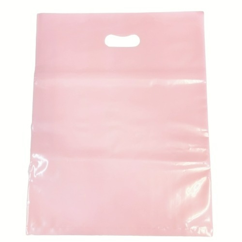 [台中永久]馬可龍色手提塑膠袋 2.5號 3號 中小尺寸 打洞袋 購物袋 服飾袋 手提袋 包裝袋 禮物袋 台灣製-細節圖8