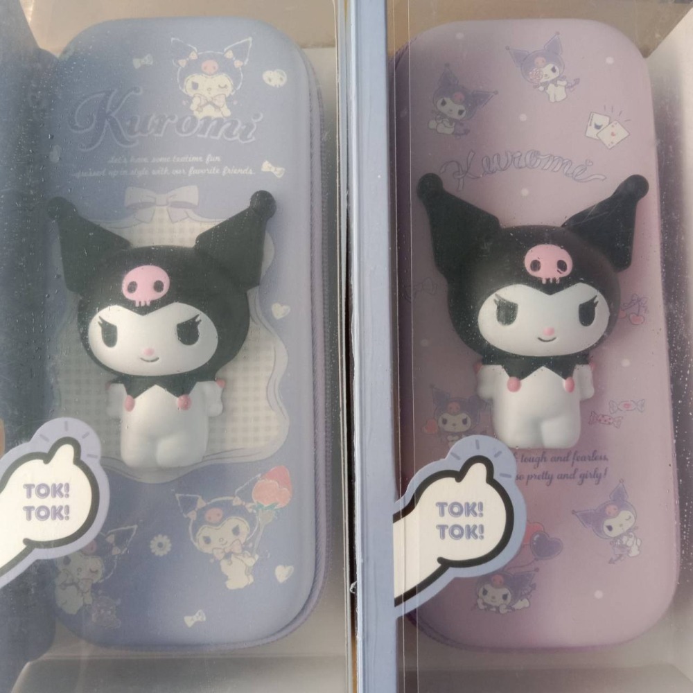 韓國代購  美樂蒂 Melody 大耳狗  硬殼 立體 浮雕 鉛筆盒-細節圖2