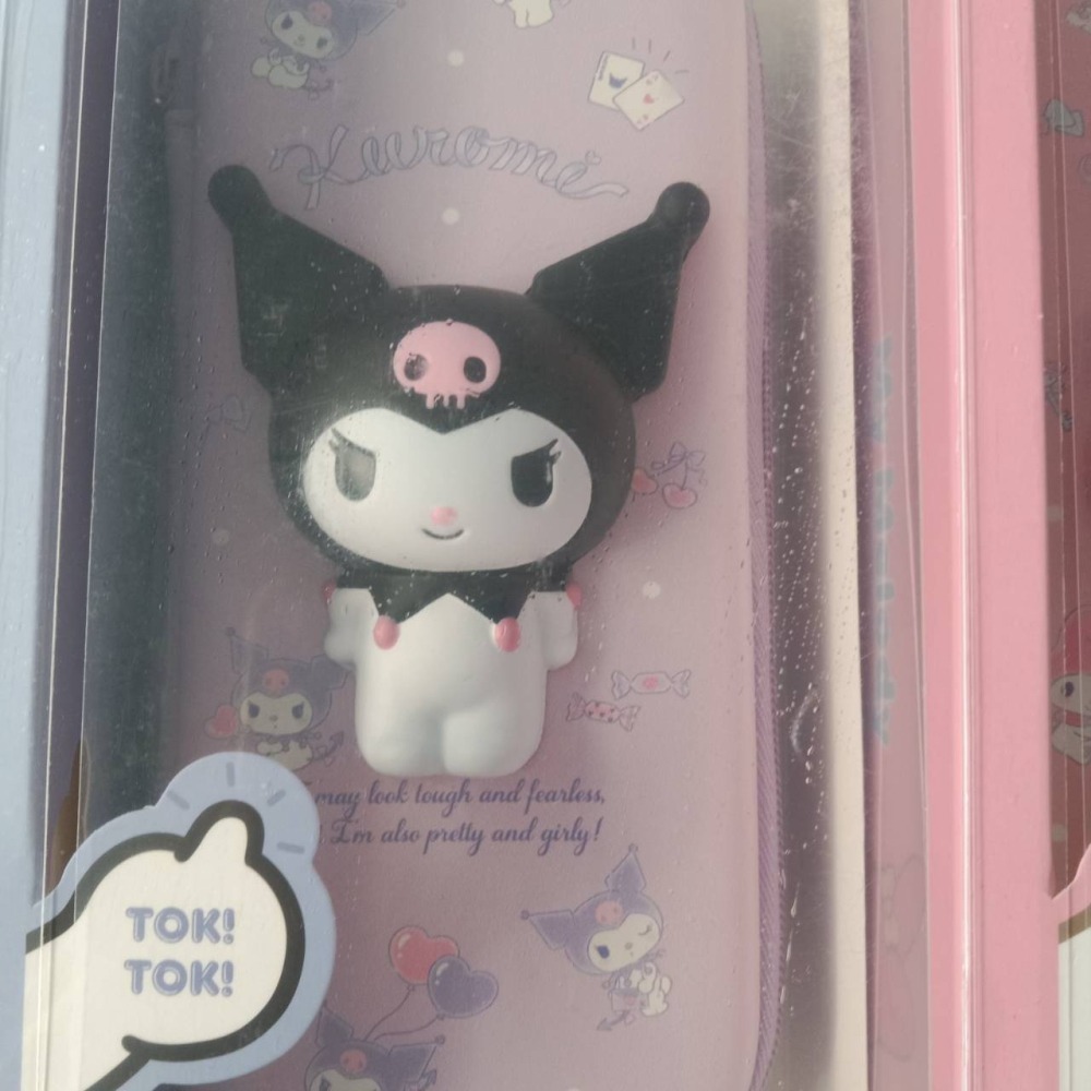 韓國代購  美樂蒂 Melody 大耳狗  硬殼 立體 浮雕 鉛筆盒-細節圖4