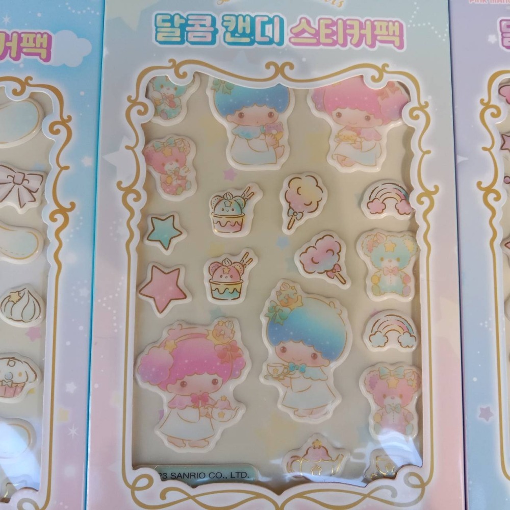 韓國 HELLO KITTY 美樂蒂 布丁狗 庫洛米 大耳狗 雙子星 立體貼紙-細節圖6