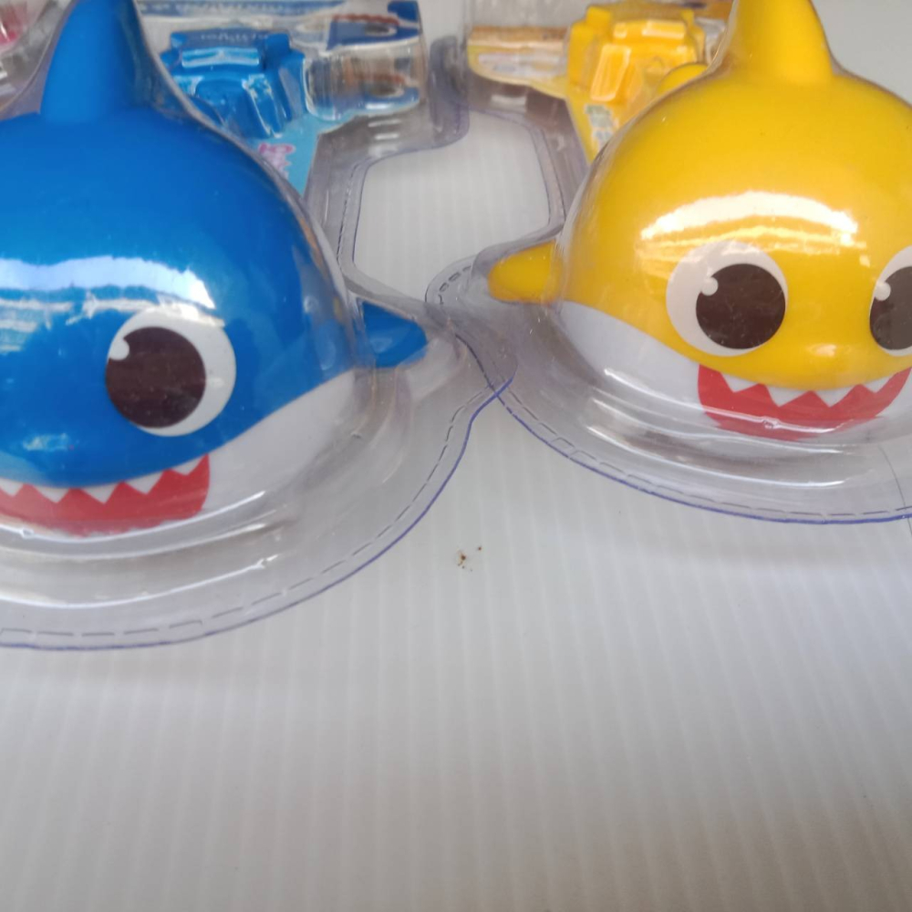 韓國 Pinkfong 鯊魚寶寶 babyshark 按壓 彈射 小車-細節圖2