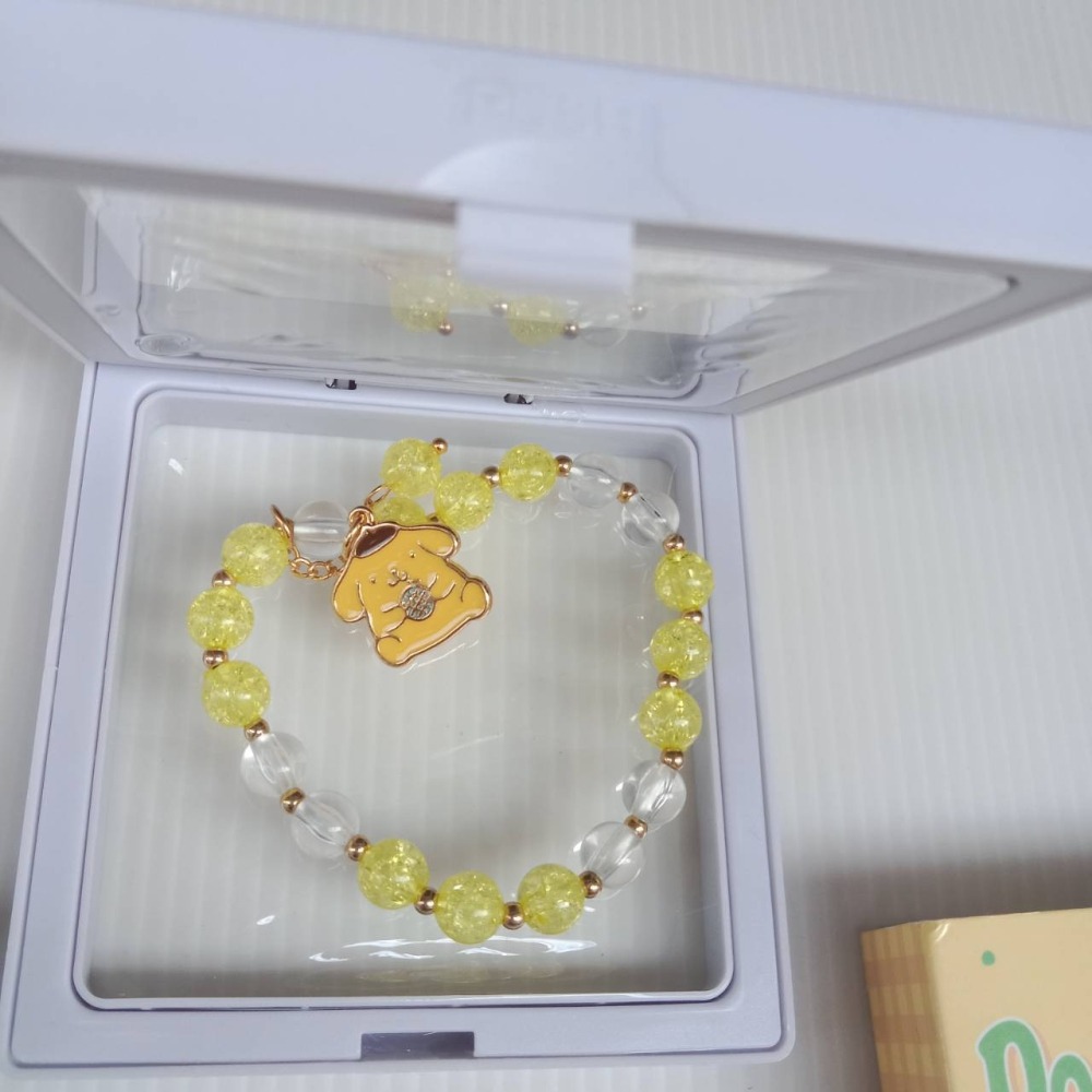 正版授權 庫洛米 美樂蒂 大耳狗  手環 手鍊 鍊子 吊飾-細節圖7