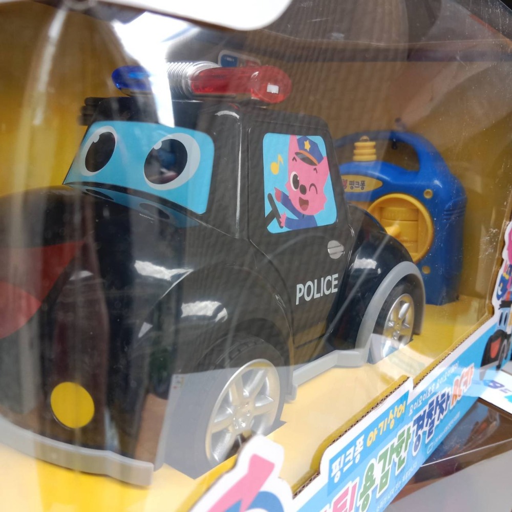 韓國代購  遙控 碰碰狐 鯊魚寶寶  警車 消防車 雲梯車-細節圖2