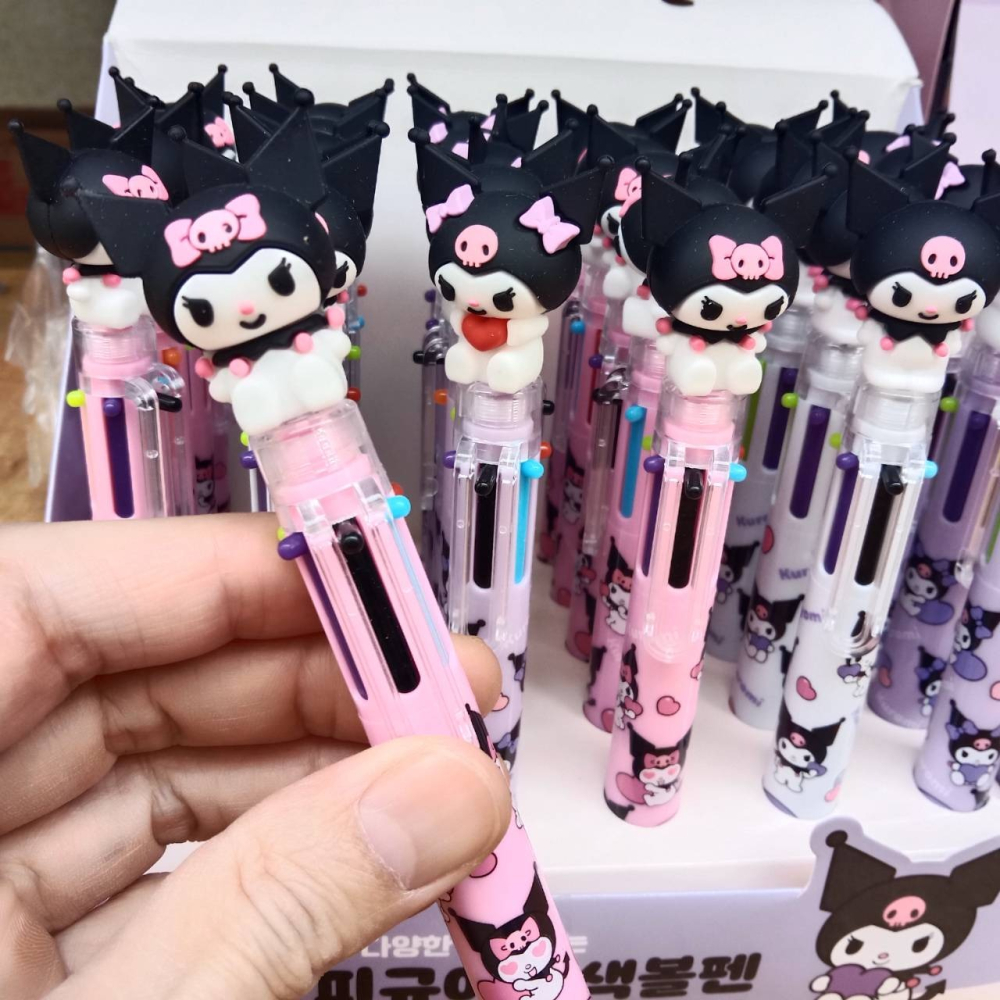 韓國 庫洛米 6色 原子筆 0.7mm-細節圖2