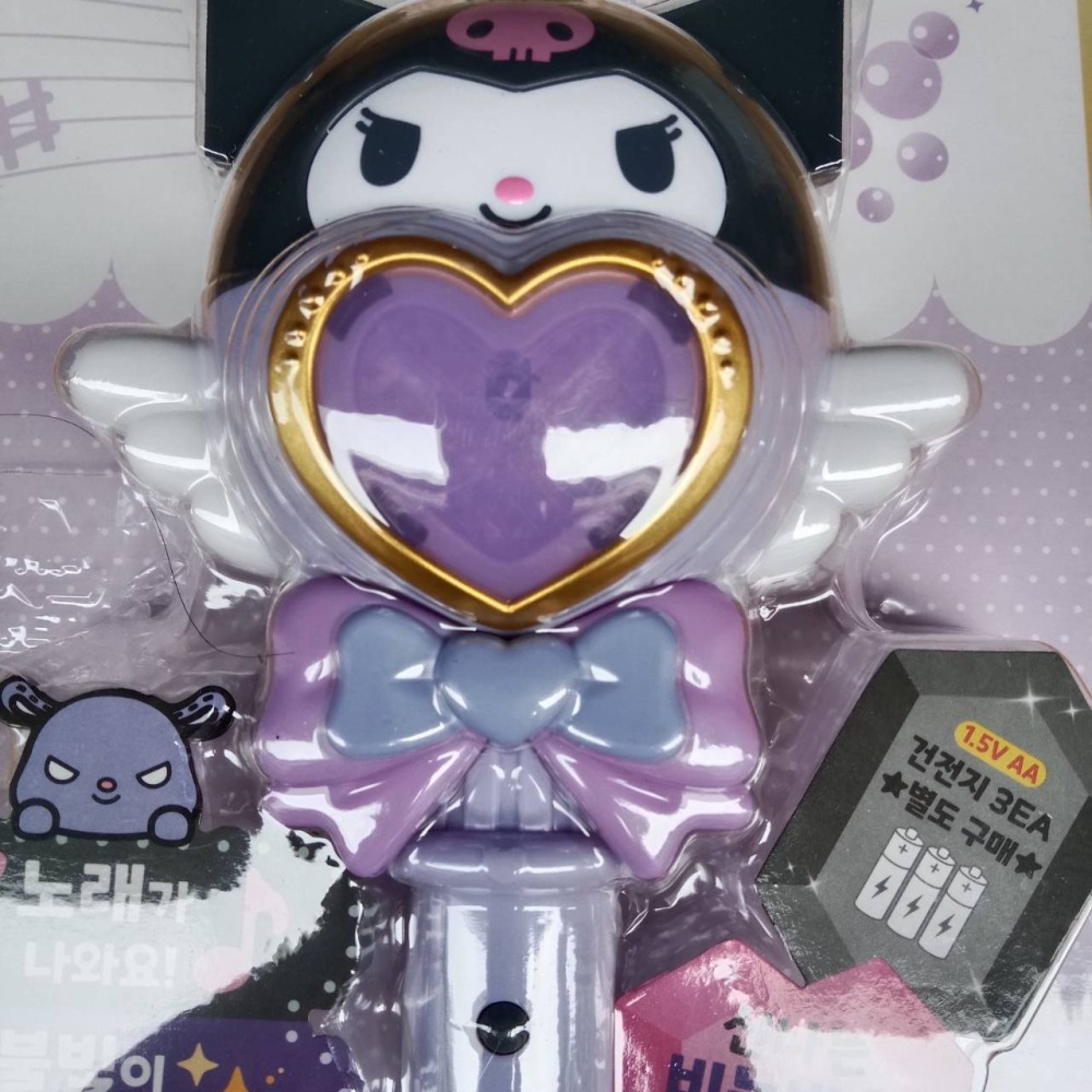 韓國  庫洛米  音樂 聲光 泡泡棒-細節圖2