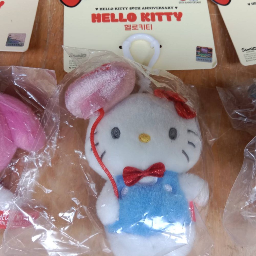 韓國代購  HELLO KITTY 美樂蒂  庫洛米 吊飾 布偶-細節圖3