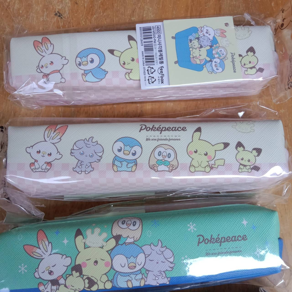 韓國代購   皮卡丘 寶可夢 Q版 鉛筆袋 軟皮 小款-細節圖3