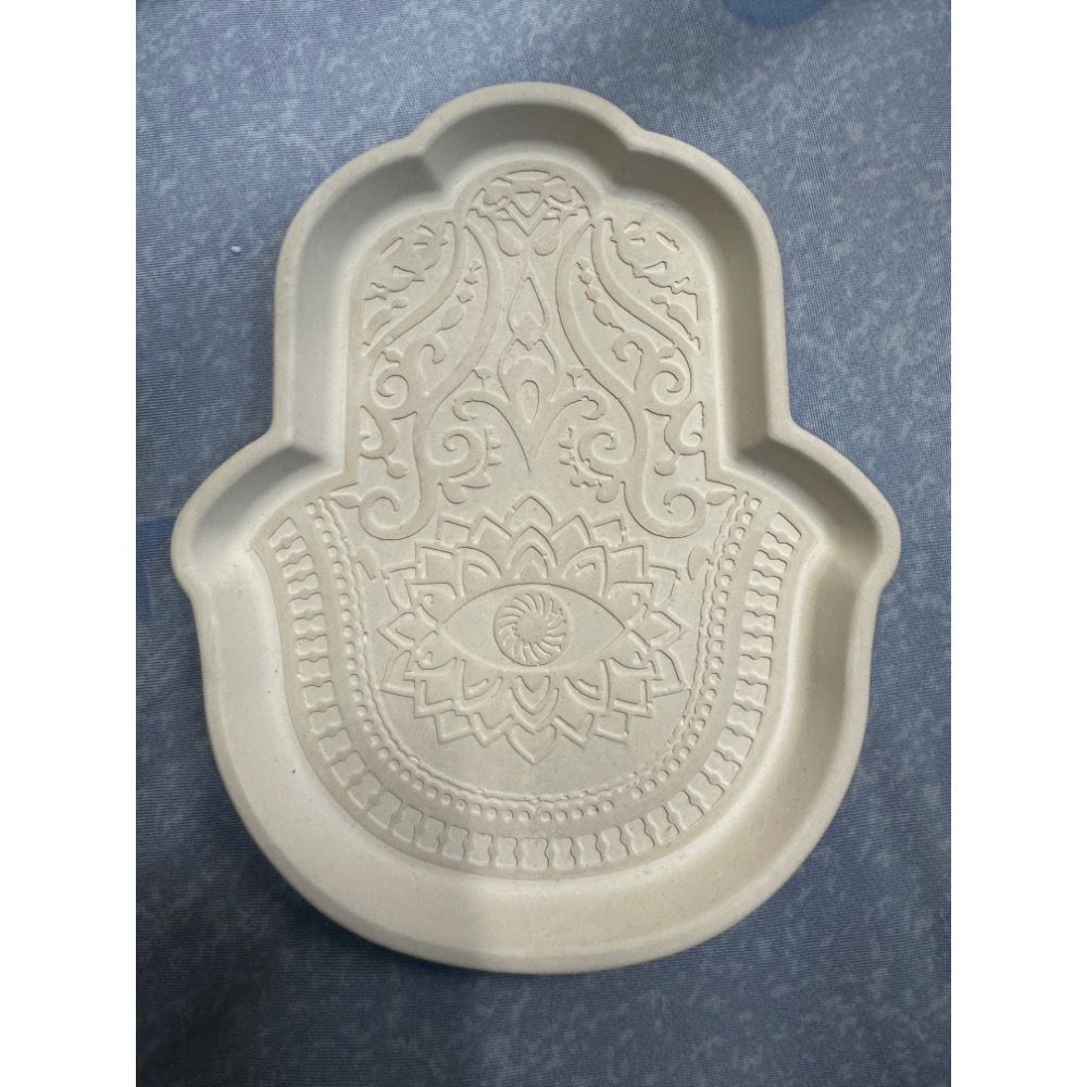 哈姆薩之手硅藻石膏盤-細節圖2