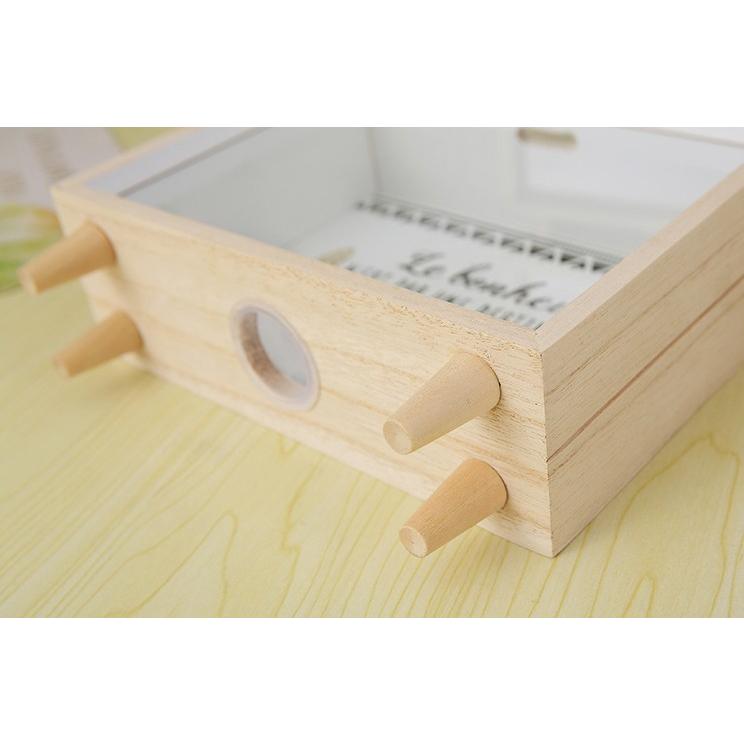 北歐風存錢筒 字母印花木質存錢筒 網美透明木質 存錢罐 儲蓄桶 儲錢 存錢 儲蓄 零錢 理財 文青風存錢筒 存錢筒-細節圖6