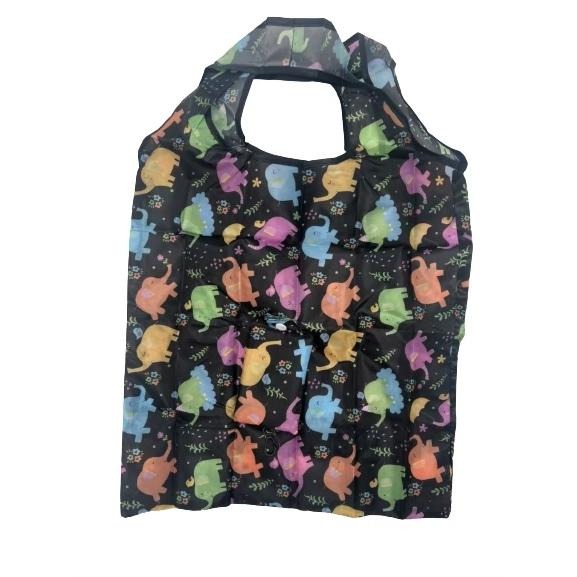 【藍總監】摺疊購物袋 收納購物袋 時尚購物袋 掛勾 環保購物袋 菜市場購物袋  造型 購物袋 大容量購物袋 可折疊購物-細節圖5