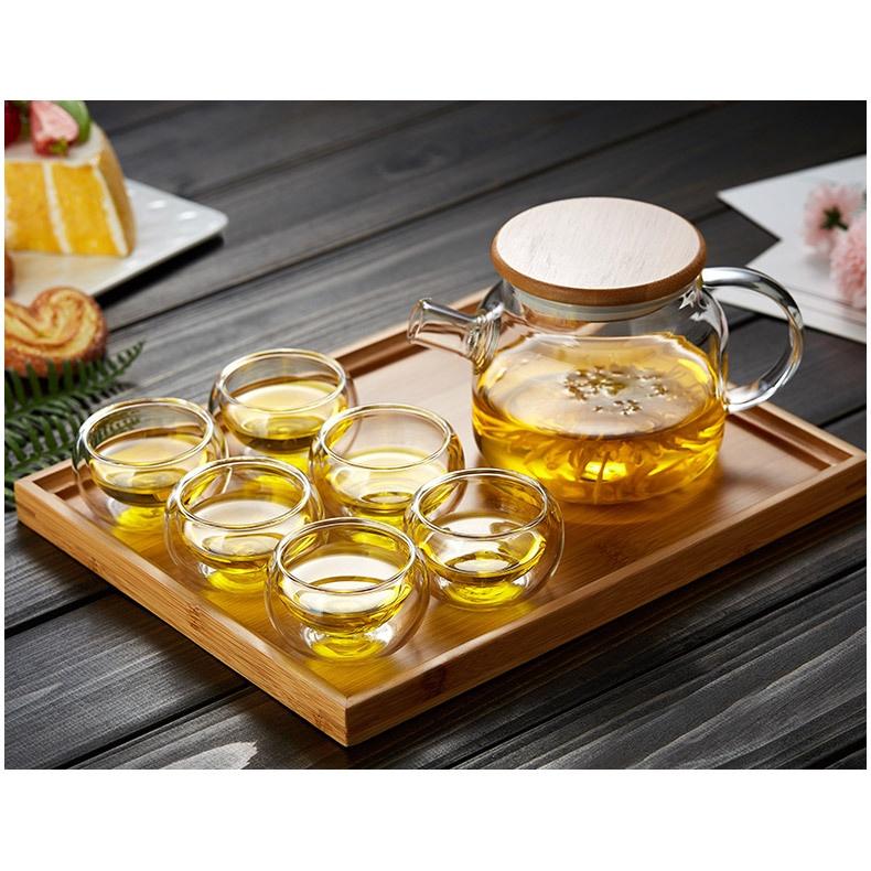 【藍總監】耐熱玻璃雙層杯 咖啡杯品茗杯 品茶杯 真空玻璃杯 真空隔熱杯 高硼矽耐熱杯 50ml 雙層造型杯 創意玻璃杯-細節圖9