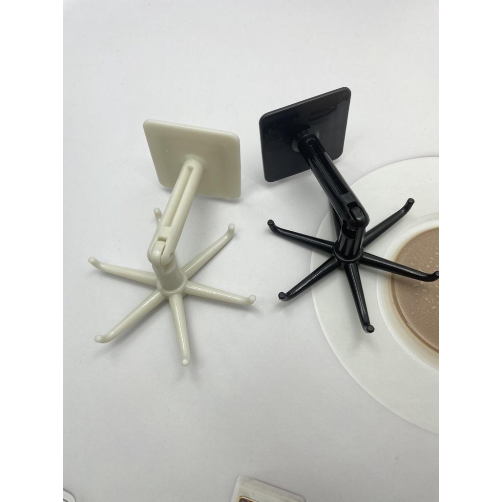 【藍總監】廚房無痕掛勾  廚房旋轉掛勾 廚房收納 廚具收納 六勾設計  6爪掛鉤 廚房 收納掛勾 旋轉掛勾 六爪 收納-細節圖2