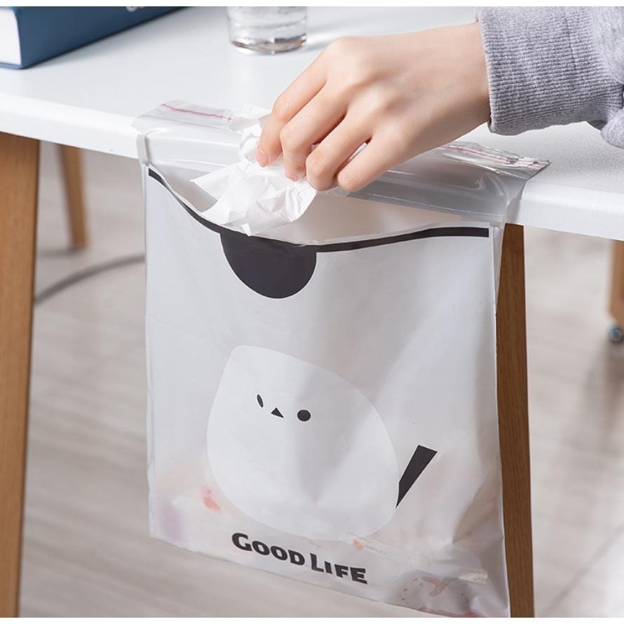 ✨全館免運✨ 車用垃圾袋 粘貼式汽車垃圾袋 拋棄式垃圾袋 汽車垃圾袋 貼式垃圾袋 廚房垃圾袋 嘔吐袋 車用嘔吐袋-細節圖3