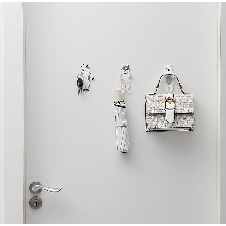 ✨全館免運✨ 動物造型掛勾 收納 免打孔 家居用品 掛勾 掛鉤 桌邊掛鉤 鑰匙掛鉤 鑰匙掛勾 牆壁掛鉤 門後掛鉤 無痕-細節圖3