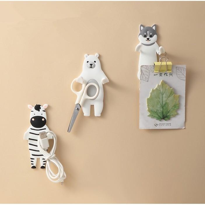 ✨全館免運✨ 動物造型掛勾 收納 免打孔 家居用品 掛勾 掛鉤 桌邊掛鉤 鑰匙掛鉤 鑰匙掛勾 牆壁掛鉤 門後掛鉤 無痕-細節圖4
