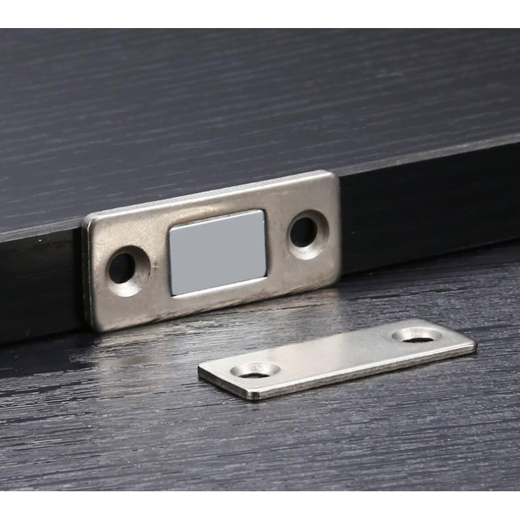 【藍總監】免打孔超薄隱形門吸 推拉門 衣櫃門磁吸 門櫃吸 拉門磁吸 微型強磁 磁碰 免打孔可安裝 門吸 房門磁吸 房門-細節圖2