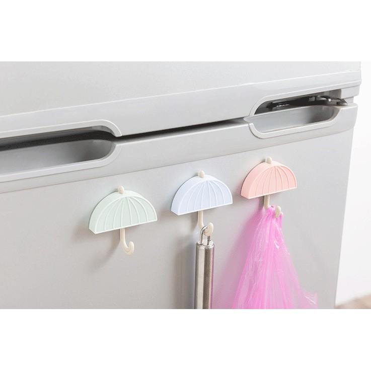 【藍總監】雨傘造型磁鐵掛勾 掛勾 收納 掛鉤 無痕吸鐵 雨傘 冰箱貼 冰箱磁鐵 磁鐵雨傘掛勾 冰箱磁鐵掛勾 強力磁鐵-細節圖3