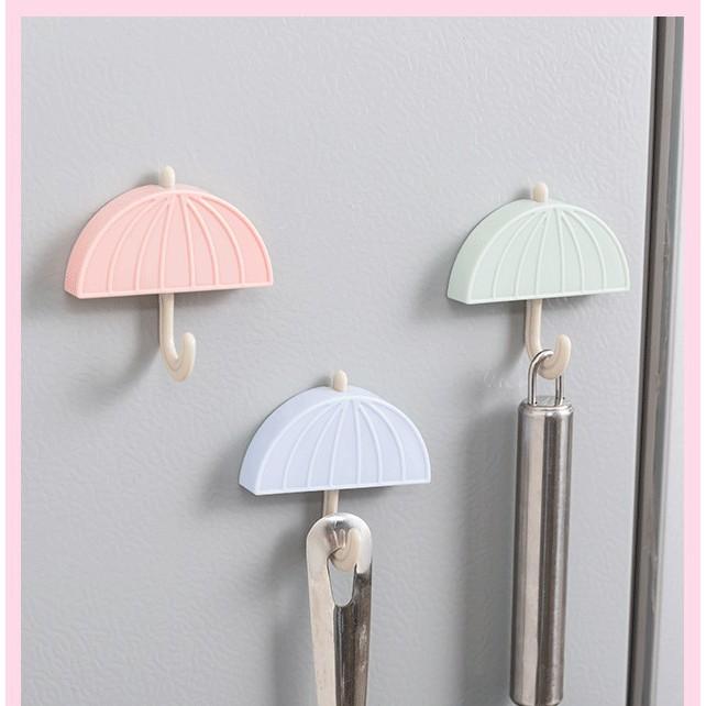 【藍總監】雨傘造型磁鐵掛勾 掛勾 收納 掛鉤 無痕吸鐵 雨傘 冰箱貼 冰箱磁鐵 磁鐵雨傘掛勾 冰箱磁鐵掛勾 強力磁鐵-細節圖4