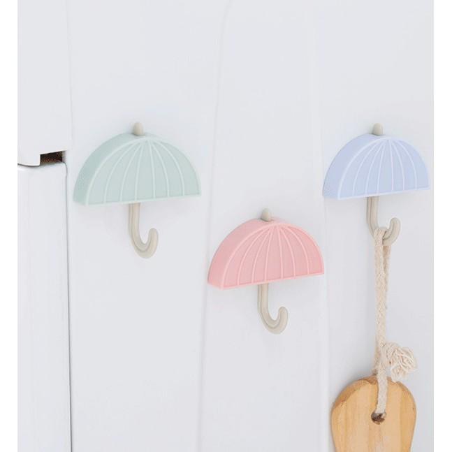 【藍總監】雨傘造型磁鐵掛勾 掛勾 收納 掛鉤 無痕吸鐵 雨傘 冰箱貼 冰箱磁鐵 磁鐵雨傘掛勾 冰箱磁鐵掛勾 強力磁鐵-細節圖5