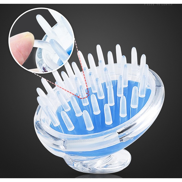 【藍總監】洗頭按摩刷 洗髮按摩刷 洗髮刷 按摩刷 洗髮神器 頭皮SPA 避免弄傷您的玉手 寵物洗澡按摩刷 頭皮按摩刷-細節圖8