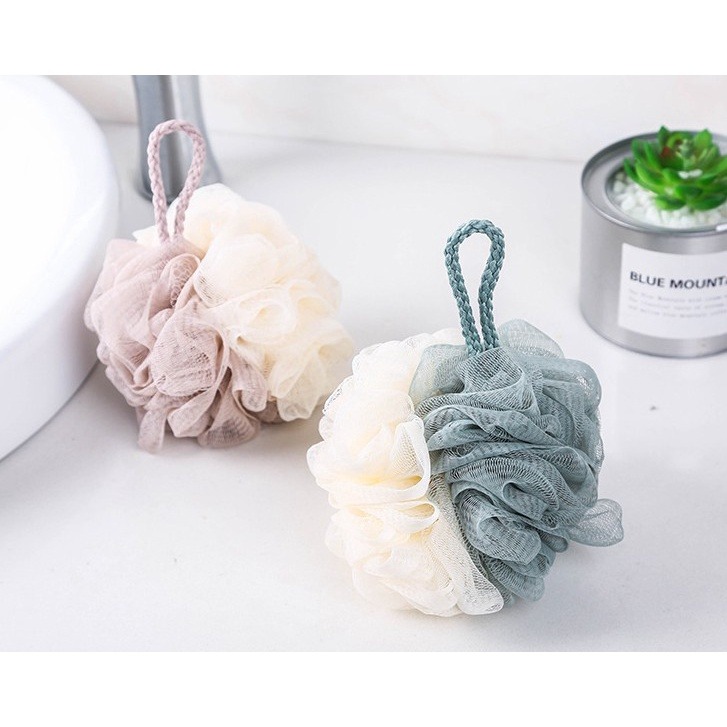 【藍總監】洗澡沐浴球 泡泡球 雙色泡泡沐浴球 雙色沐浴球 沐浴球 沐浴泡泡沐浴球 高級沐浴球 洗澡沐浴球 起泡球-細節圖2