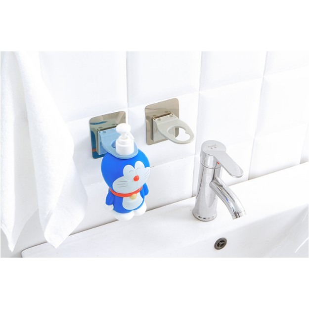 【藍總監】日式風無痕掛架 沐浴乳 洗手乳掛架二用 牆面洗手液架 沐浴乳掛勾 洗手液掛勾 無殘膠 兩用掛架-細節圖8