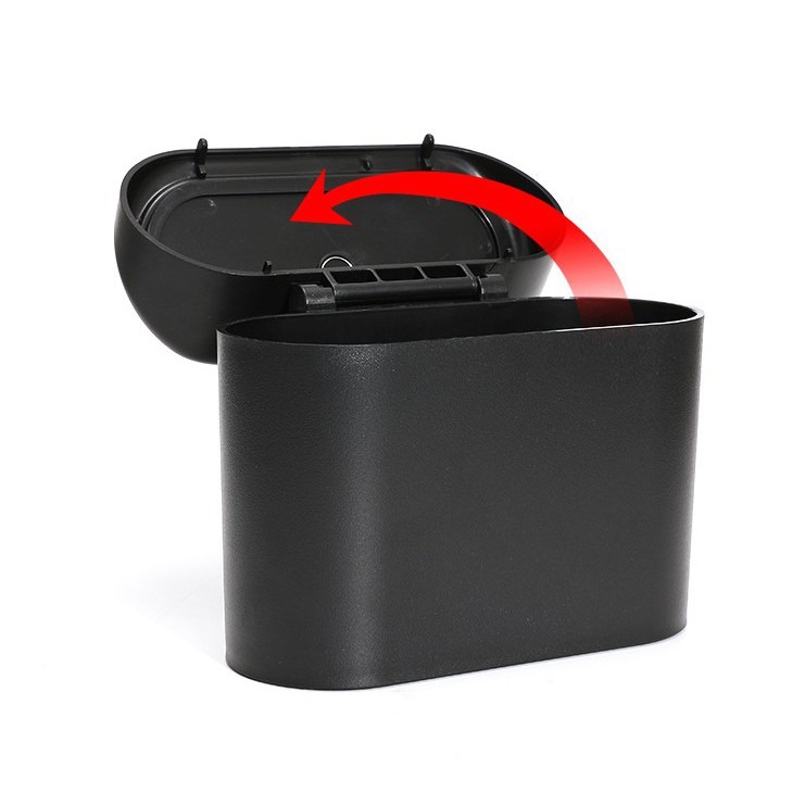 【藍總監】 汽車用垃圾桶 車內垃圾桶 按壓垃圾桶 小型垃圾桶 車用垃圾桶 車內垃圾桶 買就送垃圾袋2卷 SKODA-細節圖4