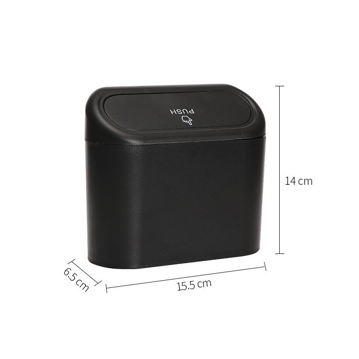 【藍總監】 汽車用垃圾桶 車內垃圾桶 按壓垃圾桶 小型垃圾桶 車用垃圾桶 車內垃圾桶 買就送垃圾袋2卷 SKODA-細節圖5